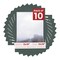 Dark Grey Suede Mat Board for 13x19 Frames - Fits 12x16 Photos